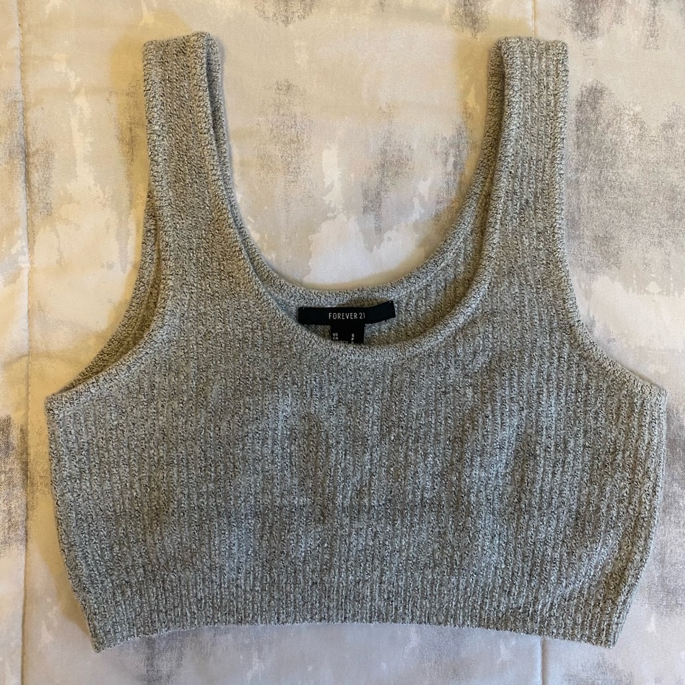 Sweater Crop Top